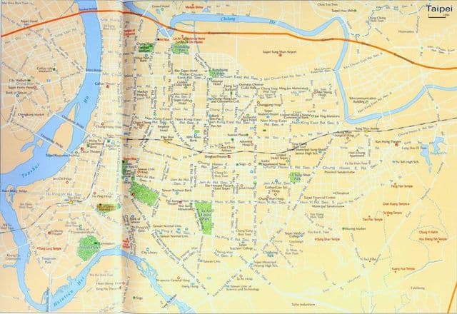 Taipei stratenplan