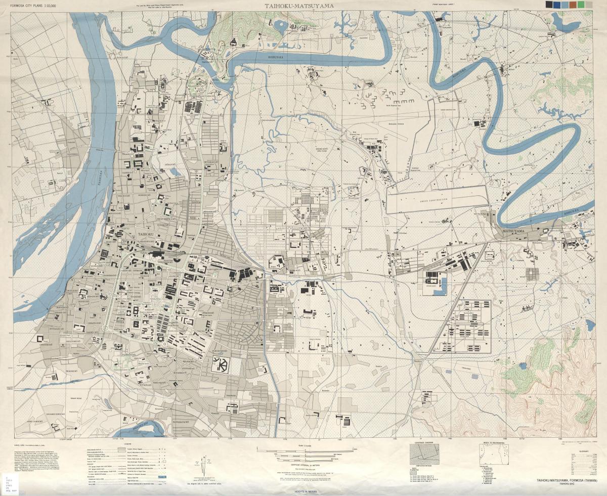 Taipei historische kaart